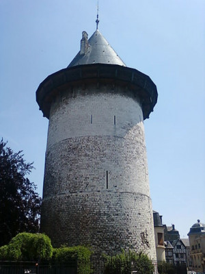 Today's Jeanne d’Arc Tower, formerly the tower of Rouen Castle
