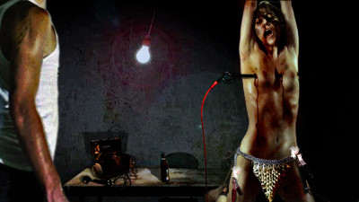 Carlota Fuentes third day of detention was the worse yet. She was subjected to the electrified loincloth and a skewer connected to the electro console pierced her breasts.