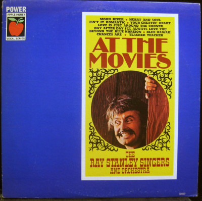 Ray Stanley Singers And Orchestra 'At The Movies' Power Records - DS407 vinyl LP front.jpg