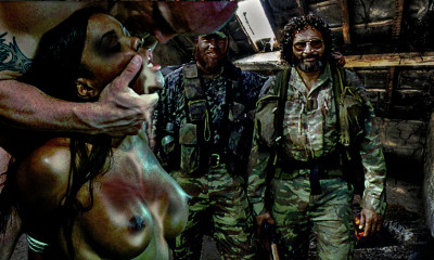 &quot;Did you enjoy sucking my dick, bitch?&quot; the leader of the mercenary band gloated. &quot;You better have, because my colleagues here are waiting their turn.&quot;