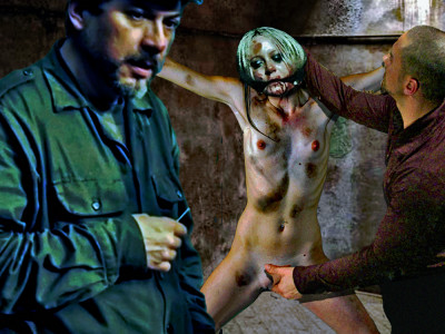 &quot;This puta must know more than what she has just told you.&quot; The cold voice of Major Valdemiro echoed through the foul smelling chamber. &quot;Continue with her until you are certain she has no more to offer; then take her on a ride to the woods.&quot;