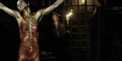 Keeping an eye on the prisoner.