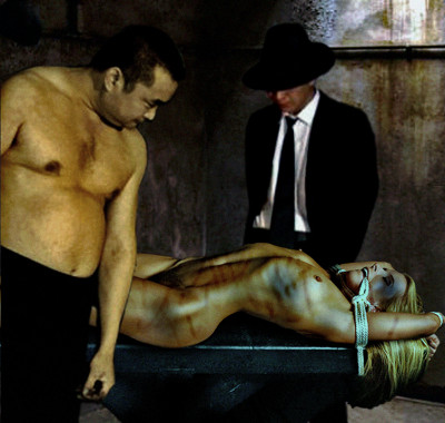 &quot;Ms Russell, we hope you have internalized this lesson in proper humbleness. You see, we as a country have high moral standards, not like you corrupt Westerners. You, in your arrogant pride, decided that our laws were to be mocked and trampled and resolved to go nude bathing to the affront of everyone present. Hence, the necessary lesson. . .&quot;