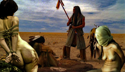 Lyla Storm and a companion in peril, not yet merciless. . .