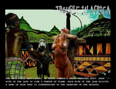 Petra from Cruel World suffers in Africa