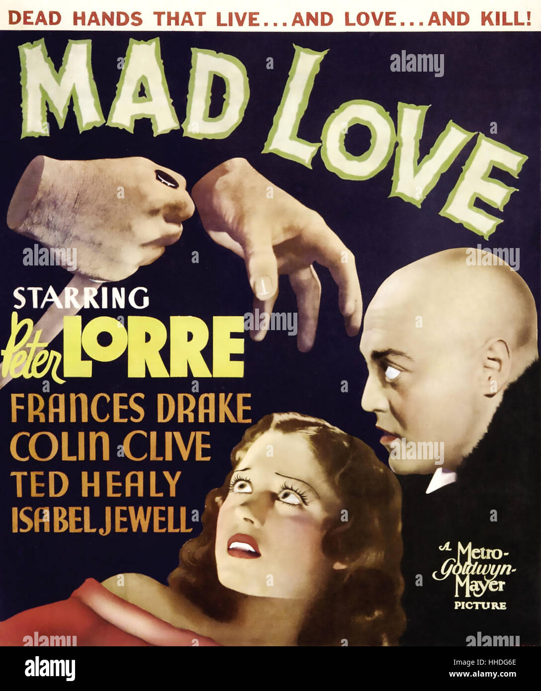 mad-love-1935-mgm-film-with-frances-drake-and-peter-lorre-HHDG6E