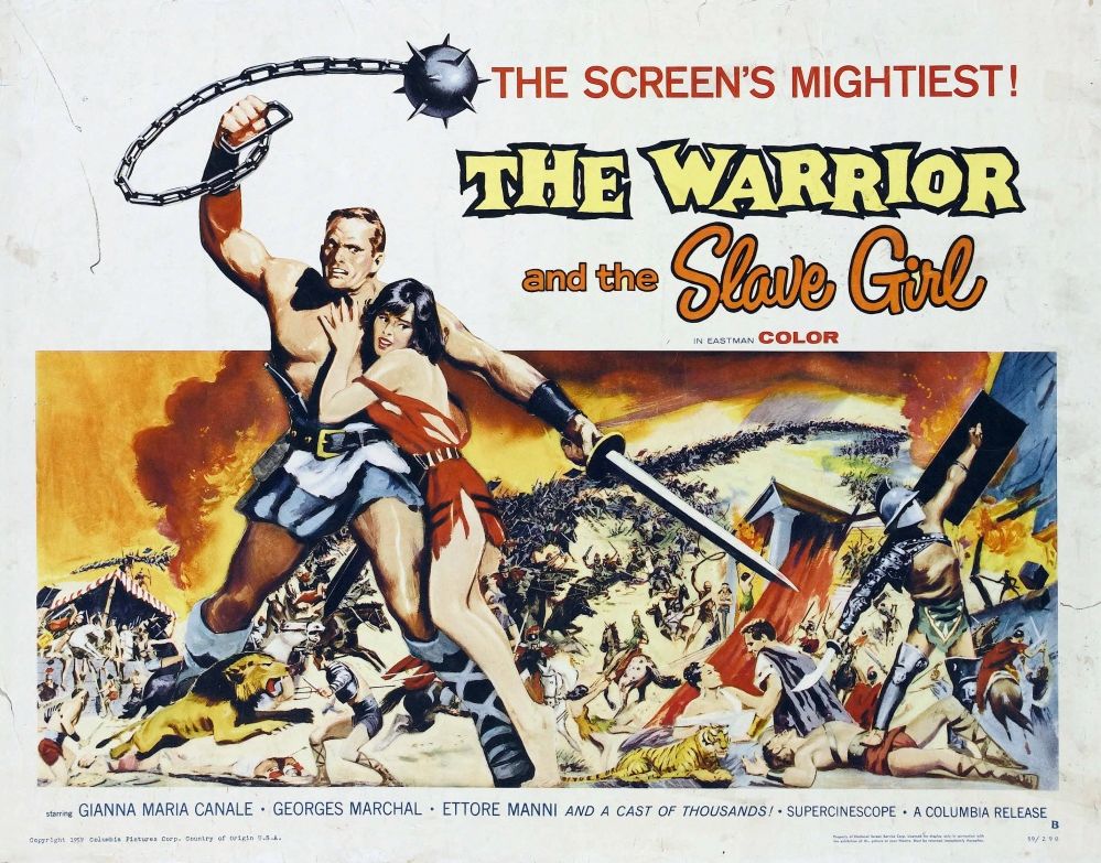 WarriorandslavegirlPoster