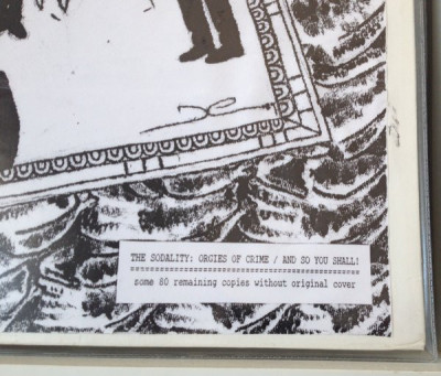 The Sodality ‎'Orgies Of Crime' (1992 12'' single) Aquilifer Sodality 0AE02054 Italy 'The Residents Edition'-b.jpg