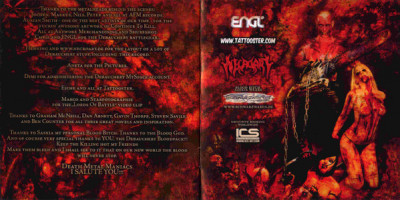 Debauchery 'Continue To Kill' (2008) CD CD-Maximum - CDM 0408-2876 Russia (German band) booklet cover -a.jpg