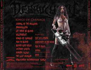 Debauchery 'Kings Of Carnage' (2014) CD Mazzar Records - MZR CD 557 Russia (German band) back.jpg