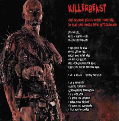 Debauchery 'Kings Of Carnage' (2014) CD Mazzar Records - MZR CD 557 Russia (German band) lyrics-c.jpg