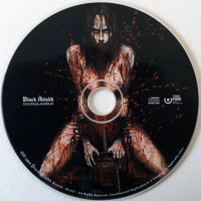 Debauchery 'Torture Pit' (2005) CD Promo Black Attakk Records - BA 037 (German Death Metal band) disc [M].jpg