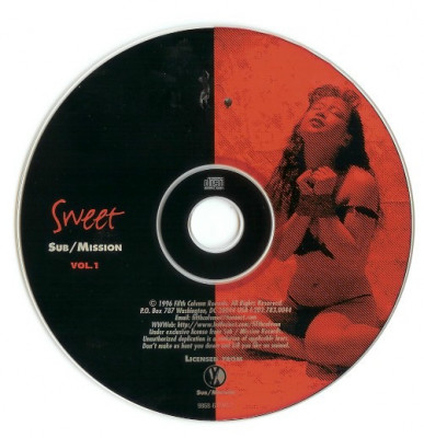 Various artists 'Sweet Sub-Mission Vol. 1' (1996) Fifth Colvmn Records 9868-63240-2 CD disk.jpg