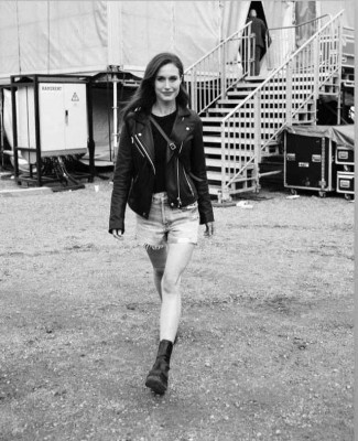 visits rock festival