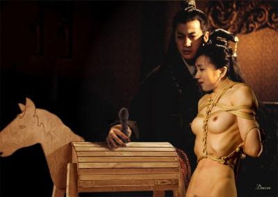 Xiaobian – facing the wooden donkey