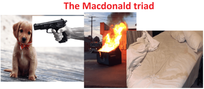The Macdonald triad